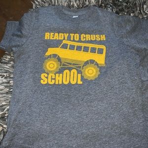 Toddler Boy Back to school shirt